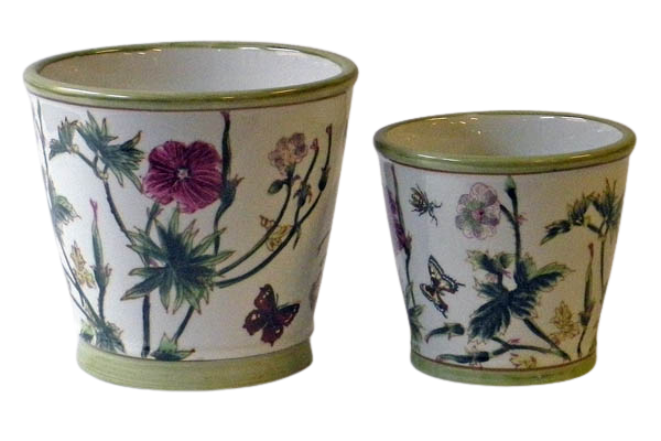 Kruka, finns i 2 storlekar - Malva