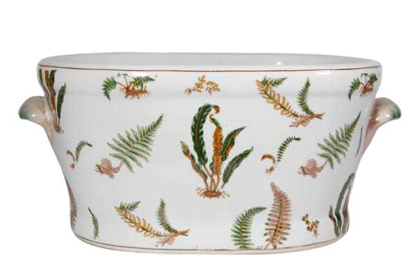 Jardinière kruka, liten - Ormbunke