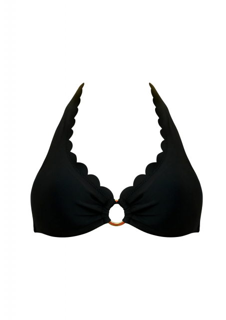 Venus halter-top - black
