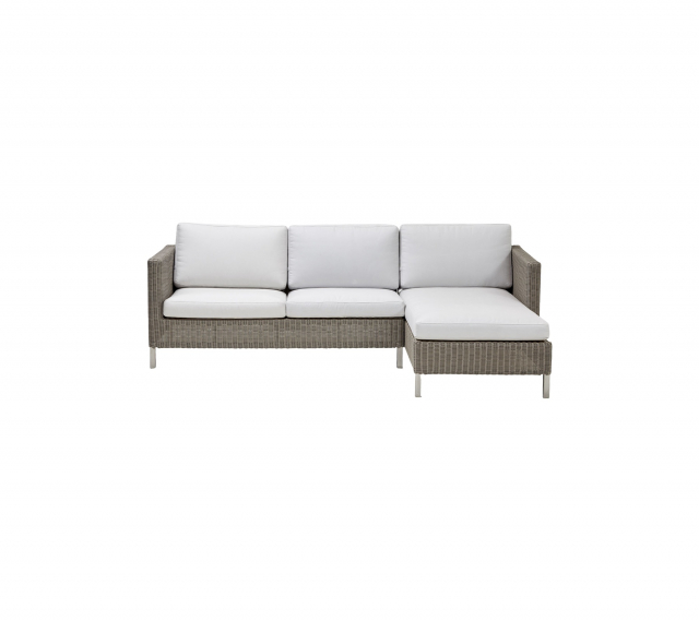 Connect loungesoffa - taupe/white