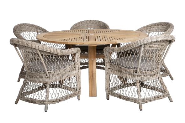 Circus / Kamomill matgrupp - teak