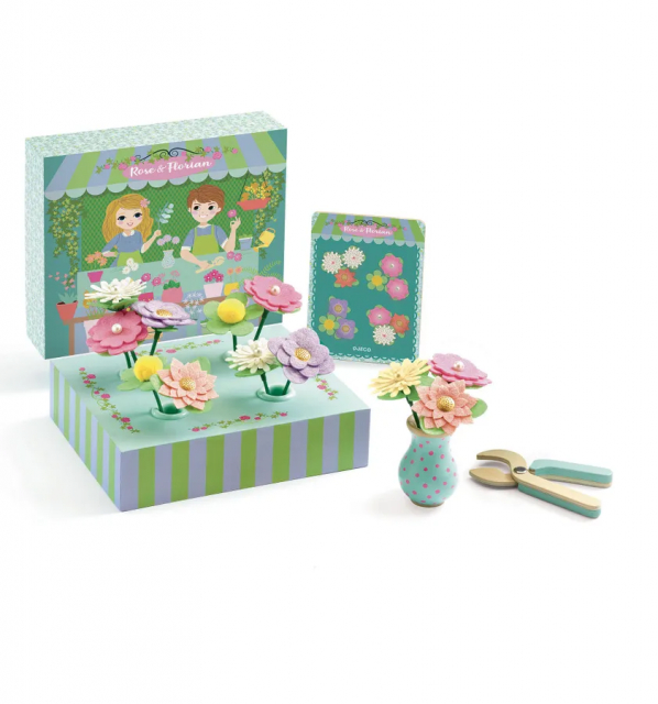 Rose & Florian blomster-butik - gör din egen bukett