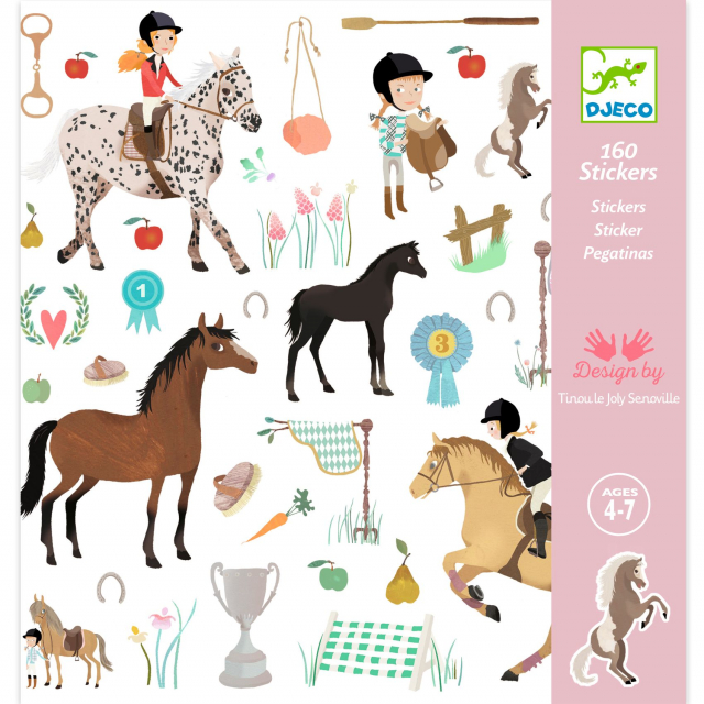 Horses stickers