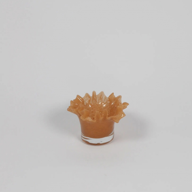 Loa ljuskopp H14 cm - persika