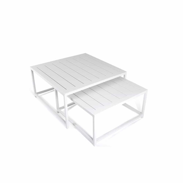 Easy satsbord, 2-delar - vit