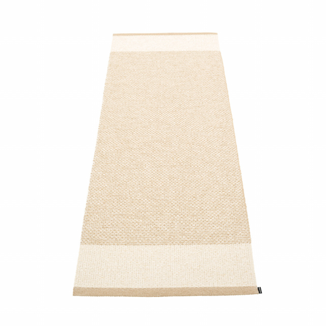 Edit matta - beige/vanilla/beige metallic