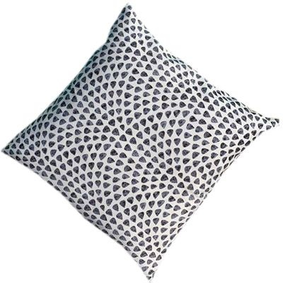 Prydnadskudde, allväders 50 x 50 cm - Drops grey