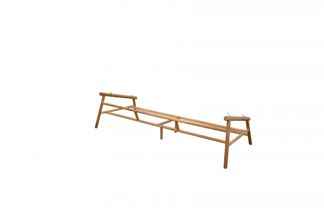 Hive underrede 2-sits soffa - teak