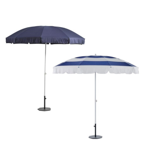 Follina push-up parasoll Ø 2,4 m - flera färger