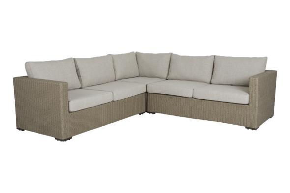 Funkia loungegrupp, bygg själv - beige/sand dyna