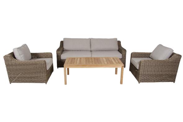 Glendon soffgrupp, bygg själv - rustik/beige dyna