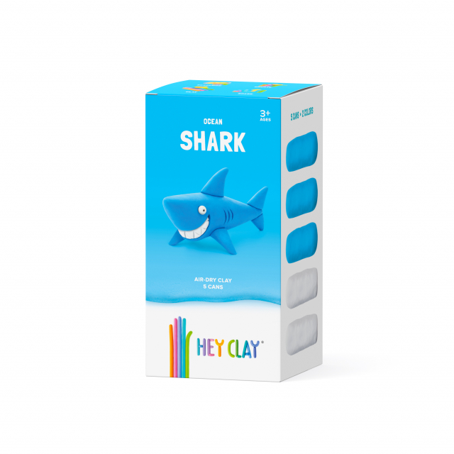 Hey Clay Shark lera, 5-pack