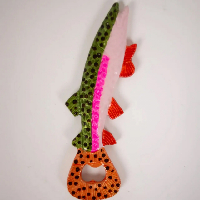 Gädda flasköppnare