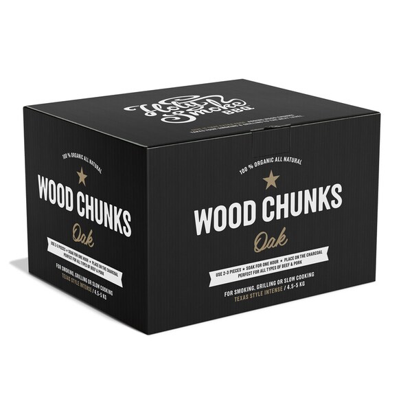 Oak wood chunks 3 kg