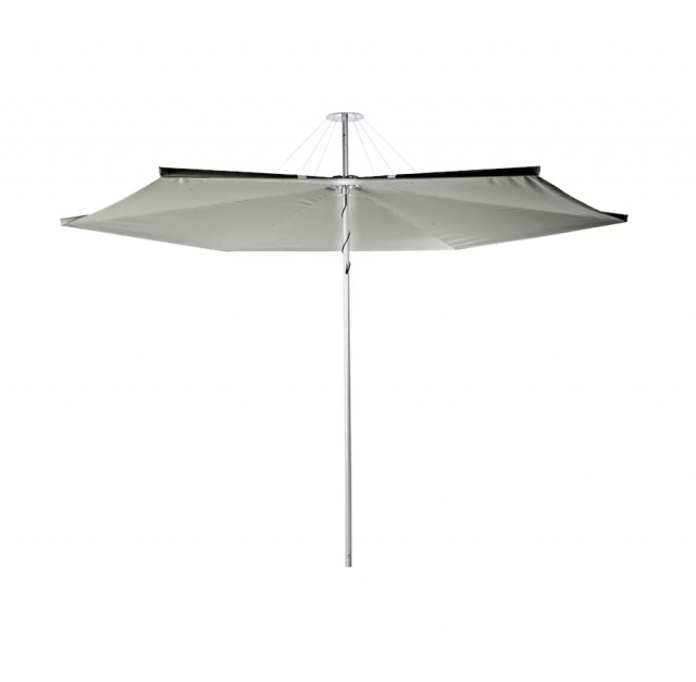 Infina parasoll, round 300 cm - Alu Grey