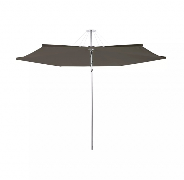 Infina parasoll, round 300 cm - Alu Taupe