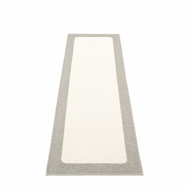 Ilda matta - warm grey/vanilla