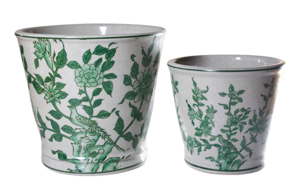 Kruka, finns i flera storlekar - Grön