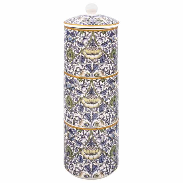 Lodden 3 burkar m lock, staplade