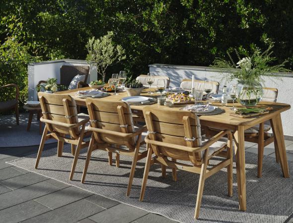 Lilja matgrupp, bygg själv - teak