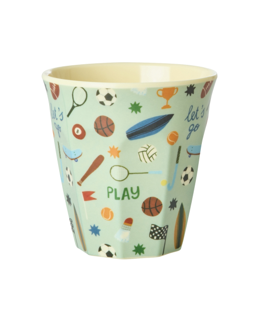 Sports melamin mugg - soft green
