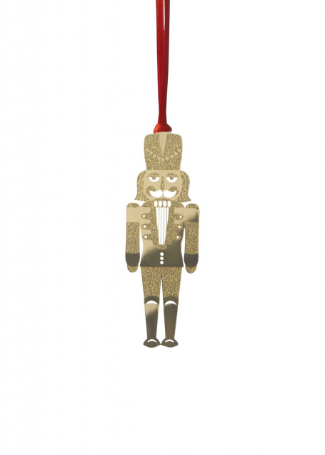 Nutcracker hänge - guld