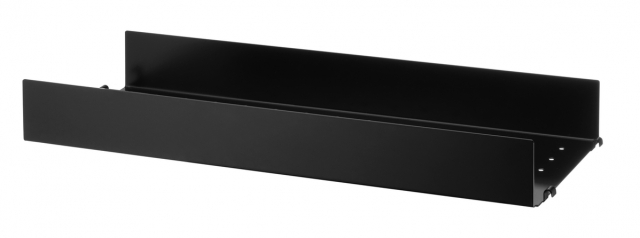 String metallhyllplan hög kant 58x20 - fler färger