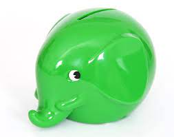 Elefantsparbössa, large - grön