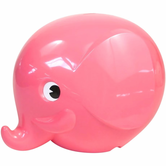 Elefantsparbössa, large - pink