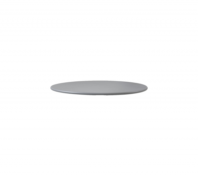 Bordsskiva Ø 80 cm - light grey