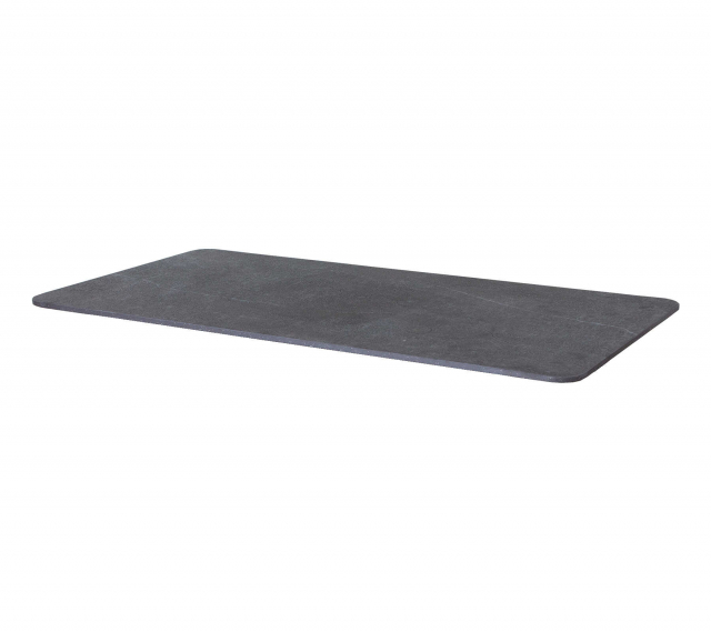 Bordsskiva 120x60 cm - fossil black ceramic