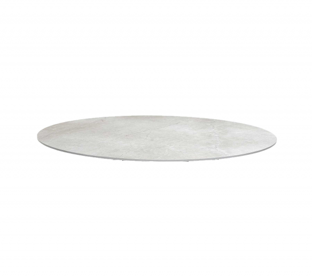 Bordsskiva Ø 144 cm - fossil grey ceramic