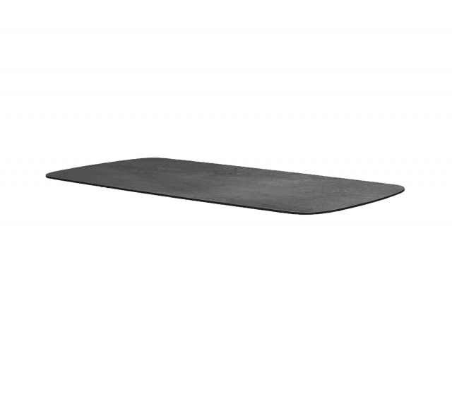 Bordsskiva 180x90 cm - dark grey structure kompaktlaminat