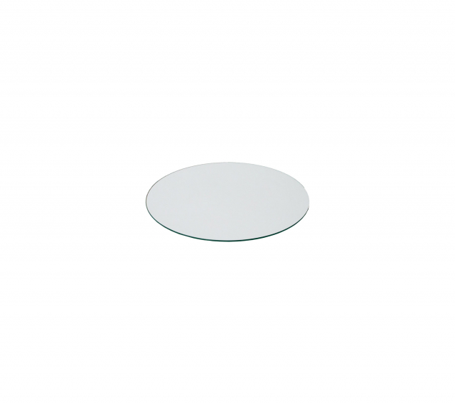 Bordsskiva Ø 60 cm - clear härdat glas