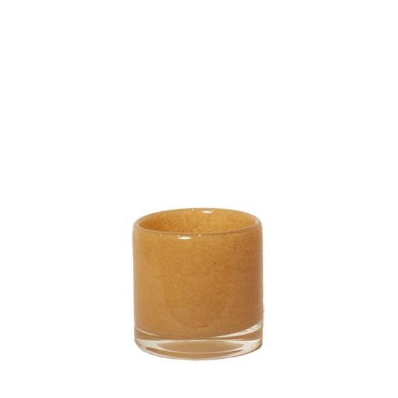 Nilla ljuslykta 8 cm - gul