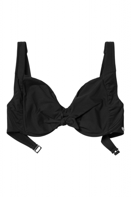 Electra Solid bikini-BH - black