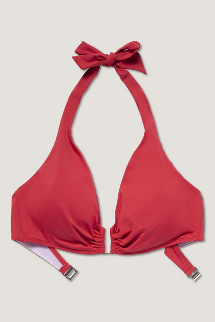 Maia Solid bikini-BH - lipstick red