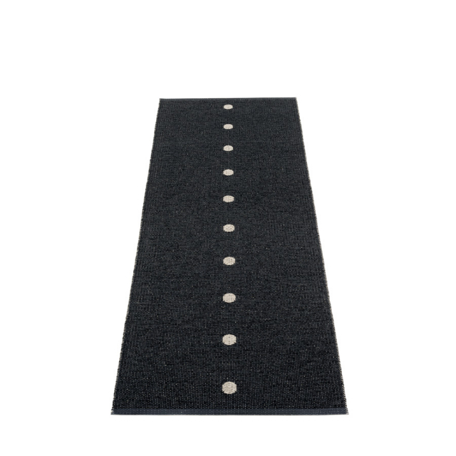 Peg matta - black/linen