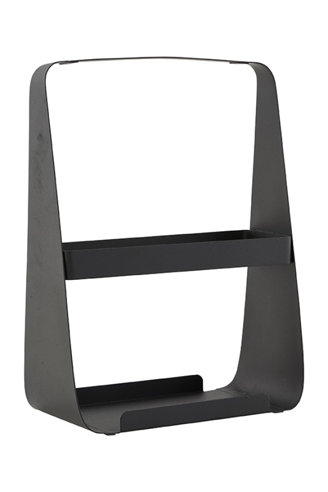 Tidningshållare - Svart