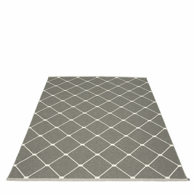 Regina matta - charcoal/vanilla 180x275 cm