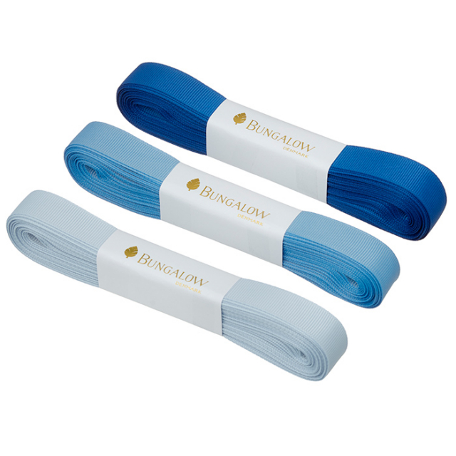 Presentband 10 m, 3-pack - capri