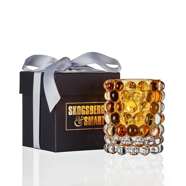 Hurricane Boule ljushållare, regular - amber