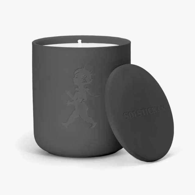 Doftljus keramik - cederträ & enbär