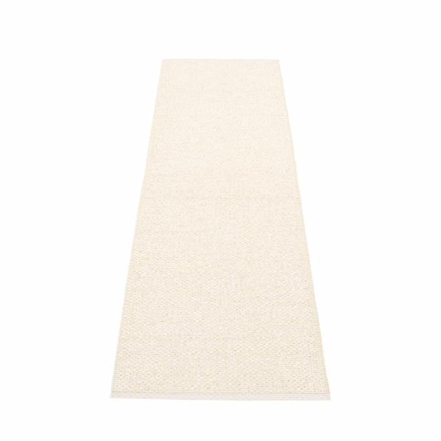 Svea matta - vanilla/beige metallic