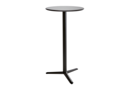Arket barbord Ø 60 H110 cm - svart