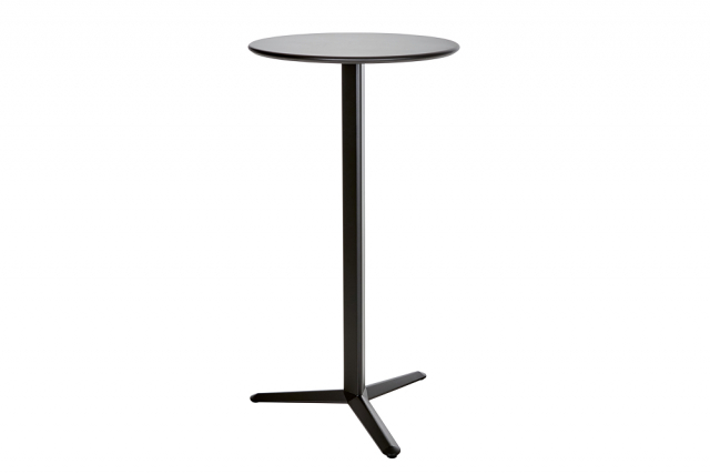 Arket barbord Ø 60 H110 cm - svart