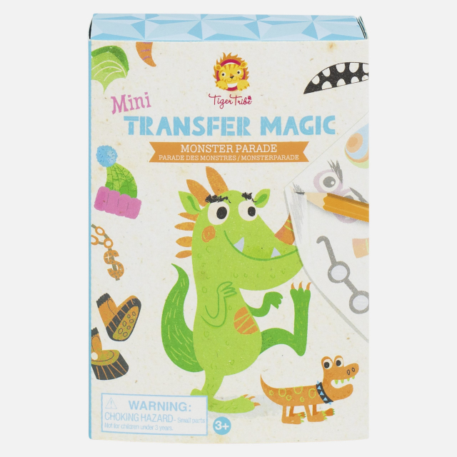 Monsterparaden – kreativt transferpyssel