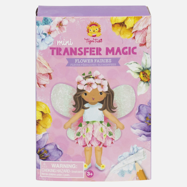 Magiska blomsterälvor, mini - kreativt transferpyssel