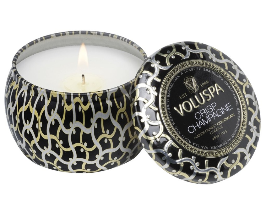 Crisp Champagne doftljus, mini