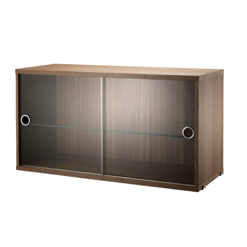 String vitrinskåp 78x30 cm - flera färger